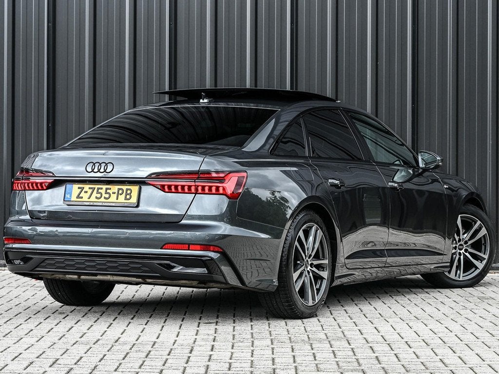 Audi A6 Limousine 40 TFSI S edition Competition | NL-Auto |, Auto's, Audi, 4 cilinders, Leder en Stof, Bedrijf, 204 pk