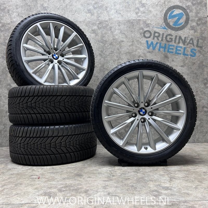 19 inch originele velgen + winterbanden BMW 5 serie 633