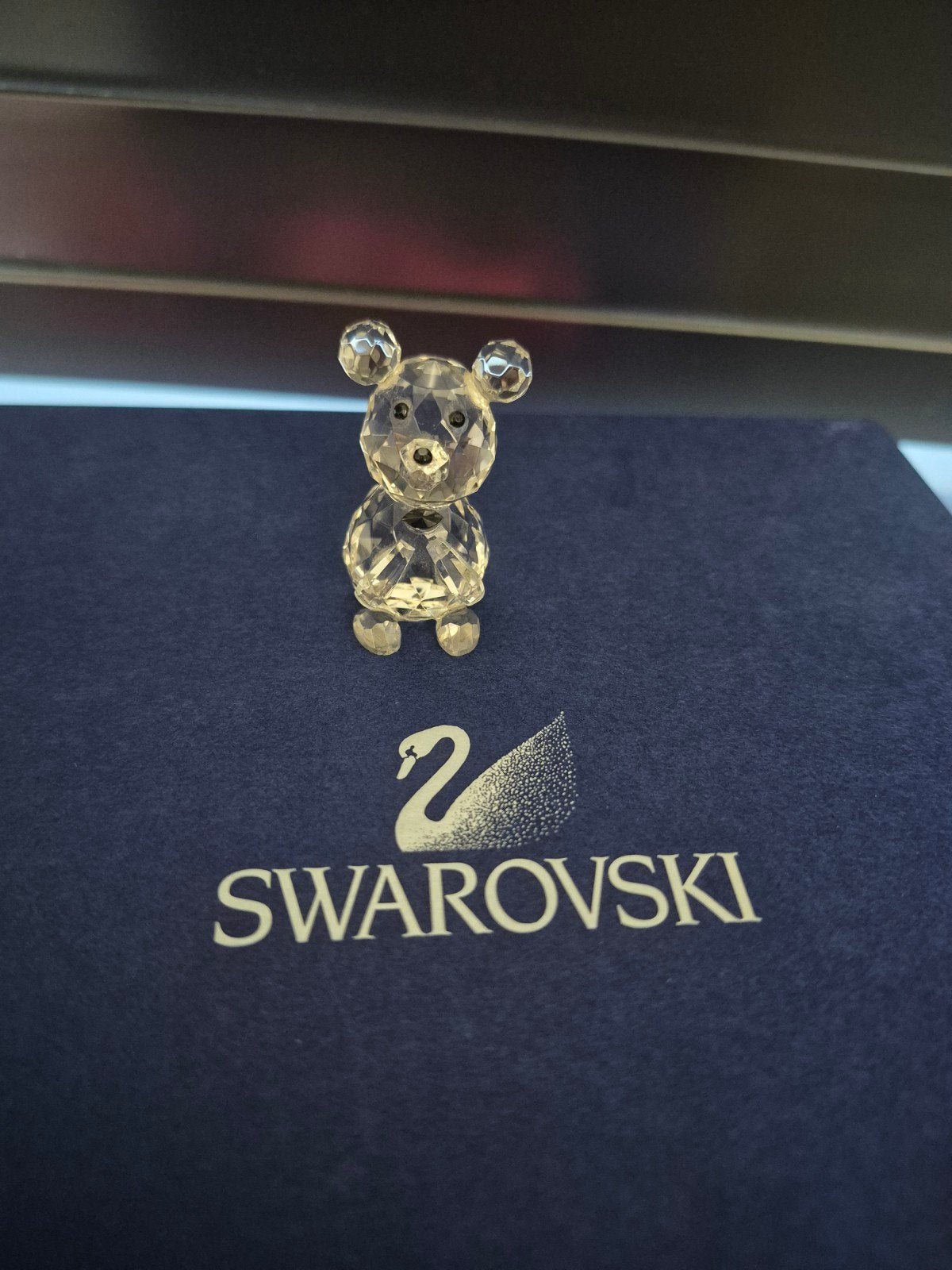 Swarovski beer, Verzamelen, Swarovski, Ophalen of Verzenden, Zo goed als nieuw, Figuurtje
