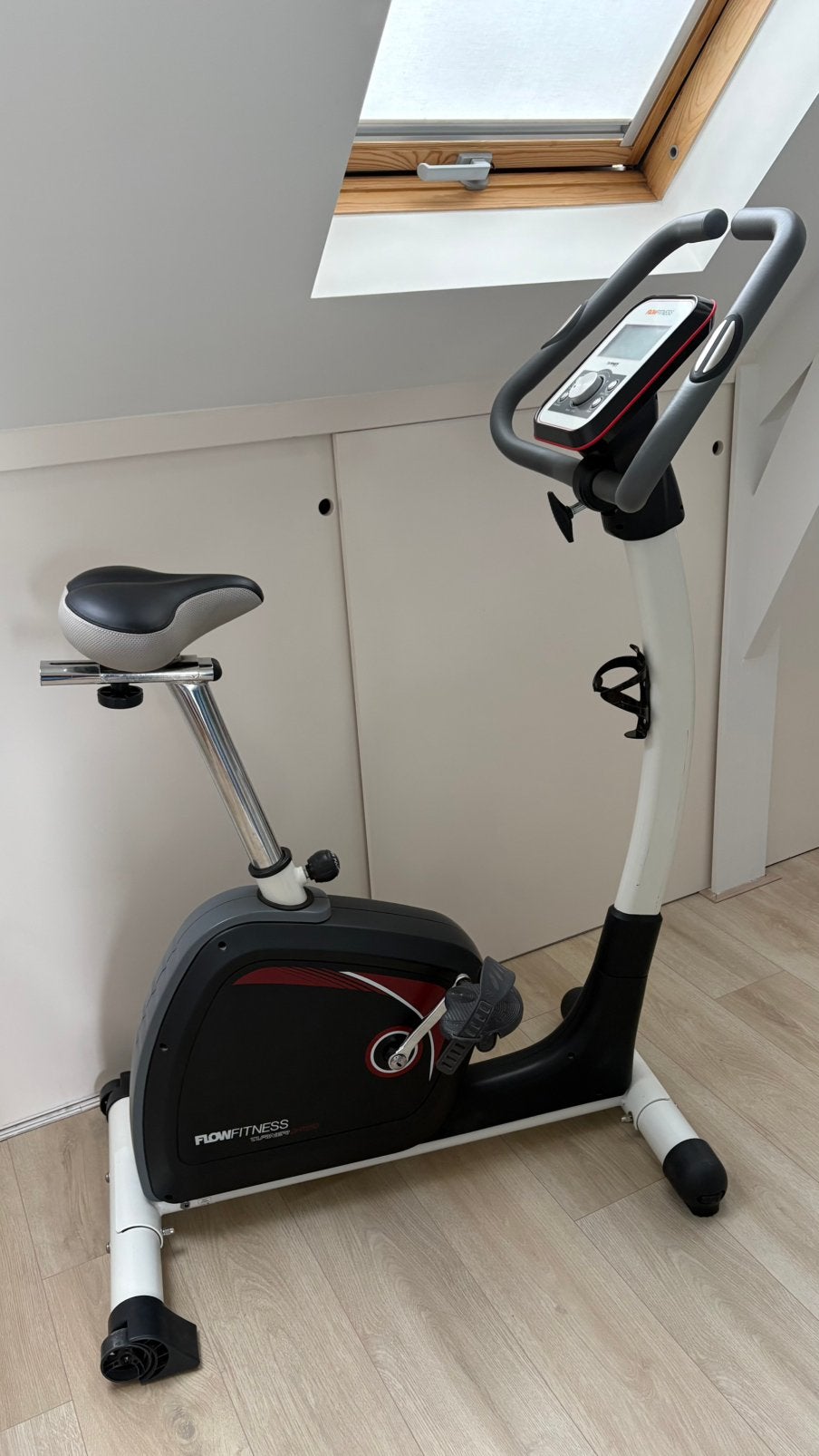 Flow Fitness Turner DHT250 hometrainer, Ophalen, Gebruikt, Metaal, Benen