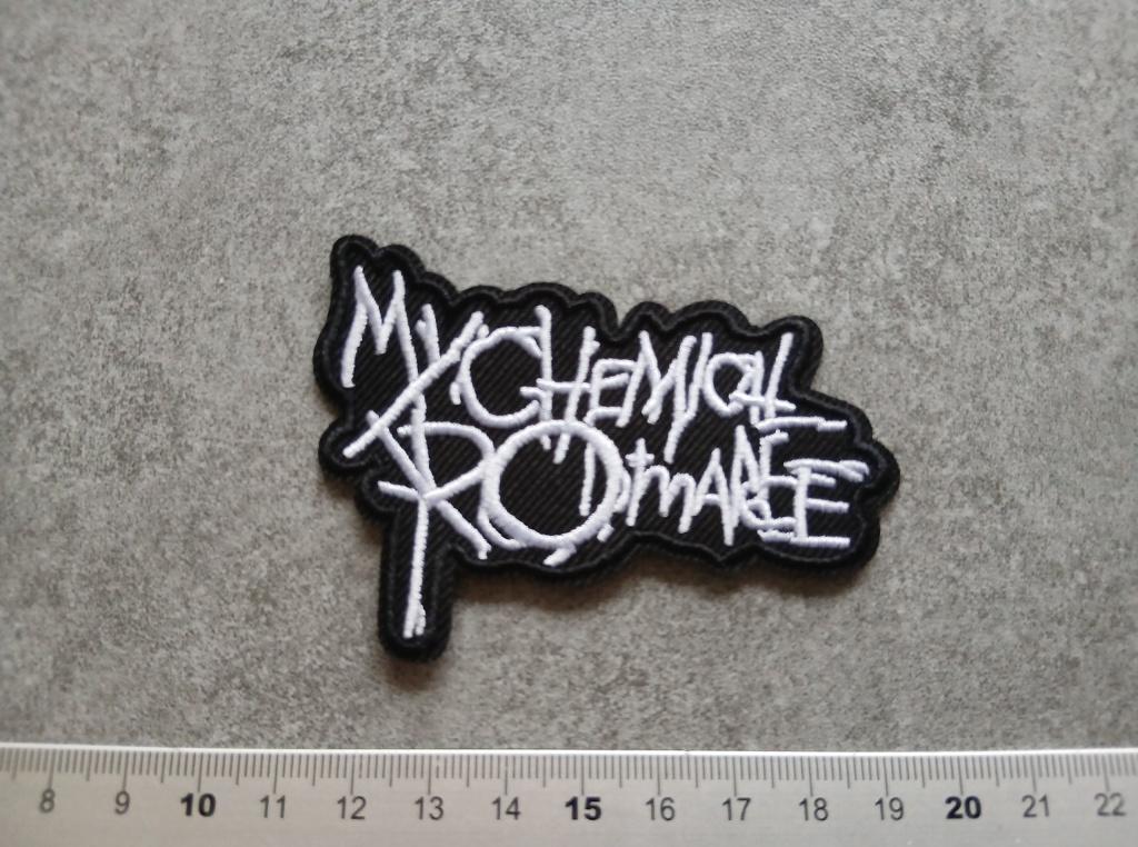My Chemical Romance  nieuwe shaped patch m184, Verzenden, Nieuw, Kleding