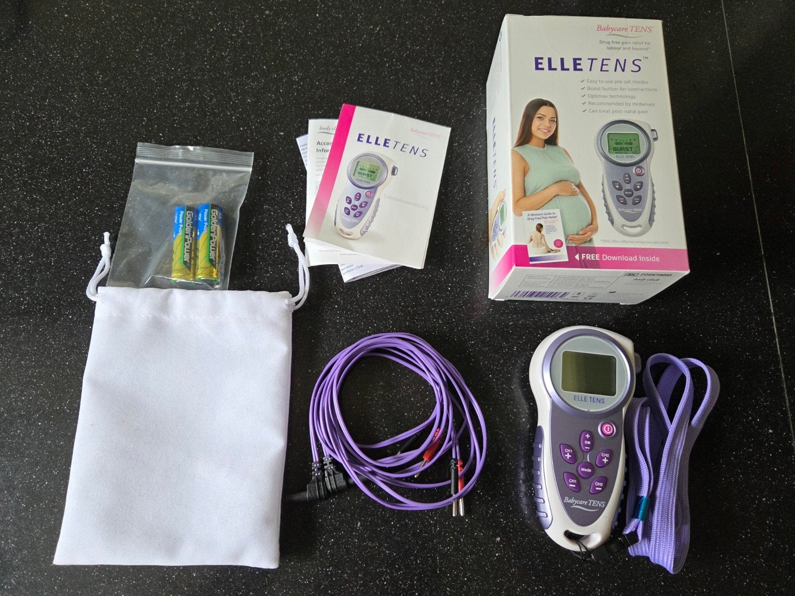 Elle TENS apparaat voor pijnverlichting, Ophalen of Verzenden, Zo goed als nieuw
