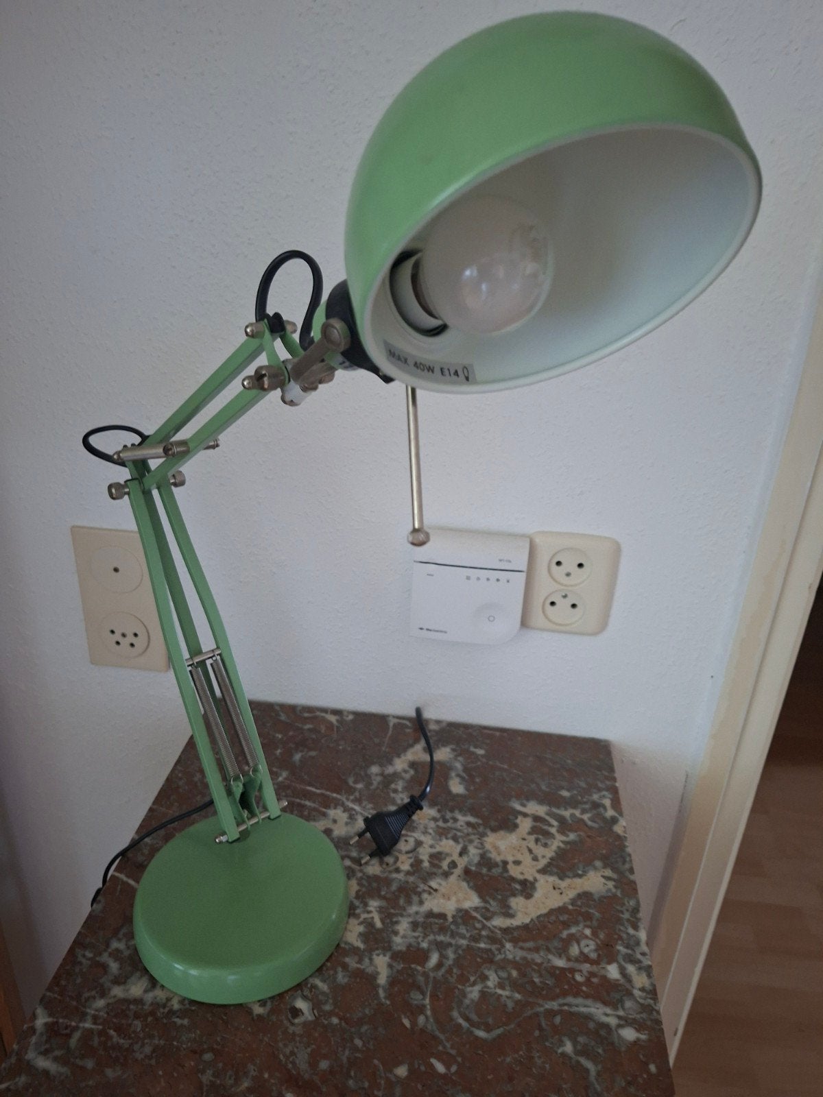 verstelbaar bureau lamp, Ophalen of Verzenden, Verstelbaar