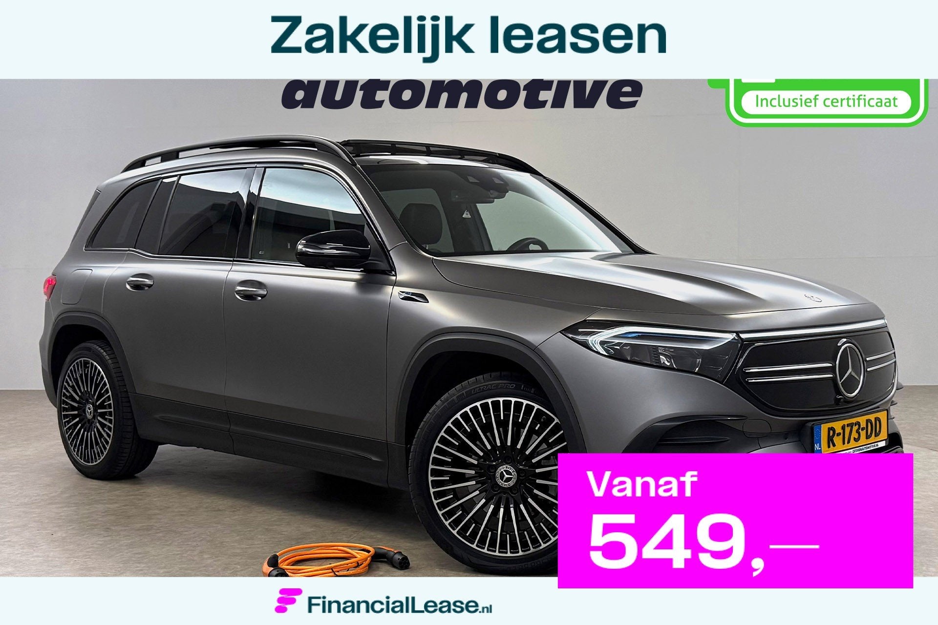 Mercedes-Benz EQB 250 AMG Line 67 kWh | Snelladen | SOH 96%, Gebruikt, EQB, 190 pk, Automatische klimaatregeling