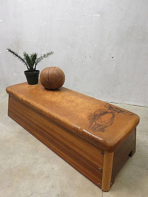 Vintage originele gymkast, Ophalen, Zo goed als nieuw, Minder dan 50 cm