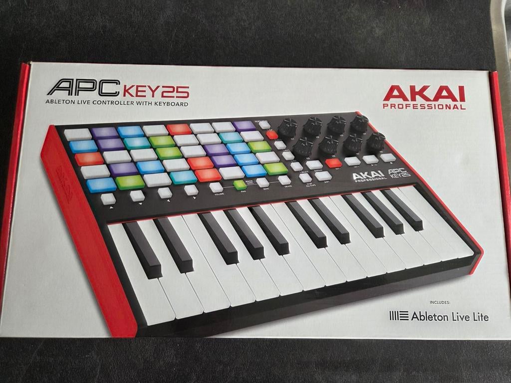 Akai APC Key 25 Ableton Live Controller met keyboard, Muziek en Instrumenten, Ophalen of Verzenden