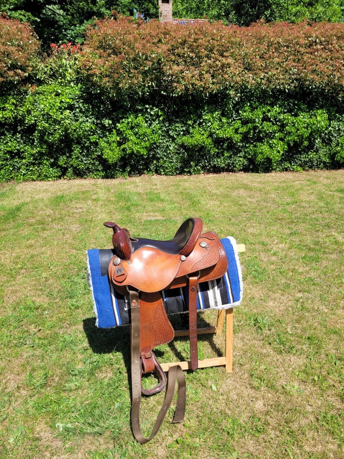 Mooi westernzadel, Ophalen, Zo goed als nieuw, Western