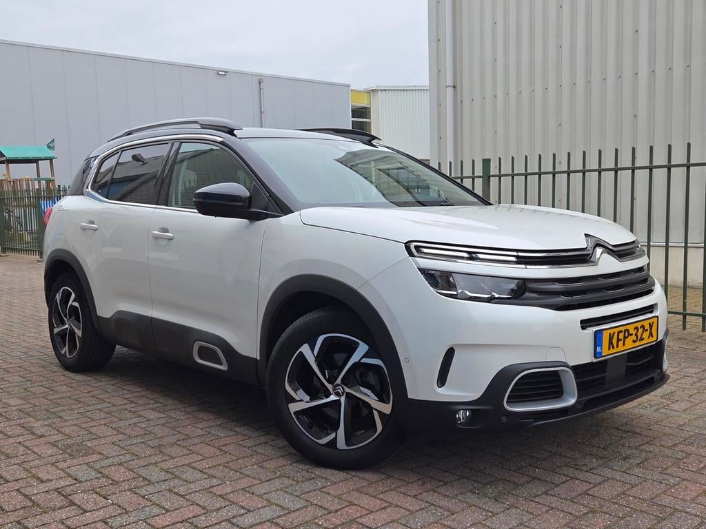 Citroen C5 AIRCROSS 1.2 PureTech Airco-Navi-Camera-Leer, 1350 kg, Gebruikt, 1199 cc, Met garantie (alle)