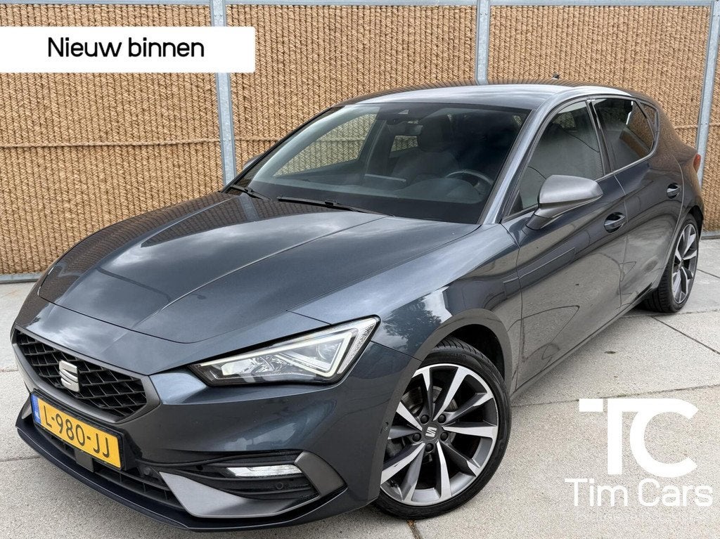 Seat Leon 1.5 eTSI FR Business Intense Automaat | Trekhaak u, Auto's, Seat, 4 cilinders, 150 pk, Origineel Nederlands, Bedrijf