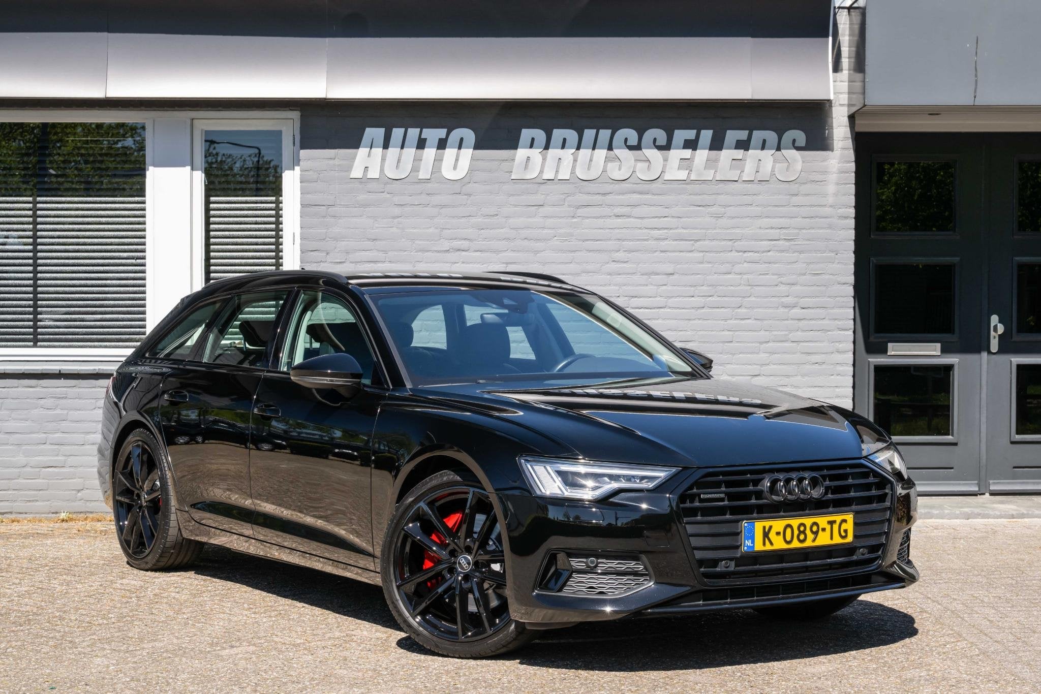 Audi A6 Avant 55 TFSI quattro S-Line Plus 3.0 V6 Dealer ondh, Auto's, Automaat, Dealer onderhouden, Stof, Gebruikt