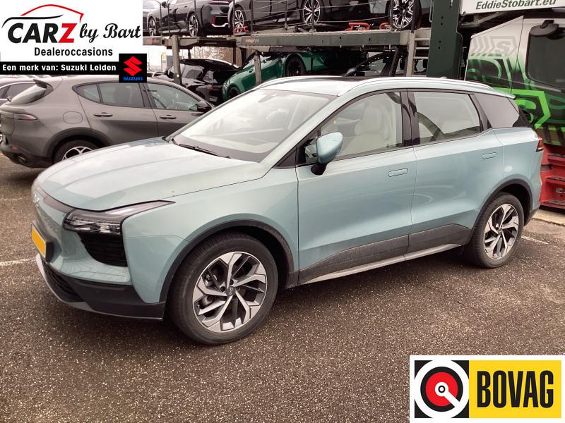 Aiways U5 PRIME 63 kWh Open dak | Leder | 360 Camera, Auto's, Aiways, 12 maanden, U5, Gebruikt, Beige