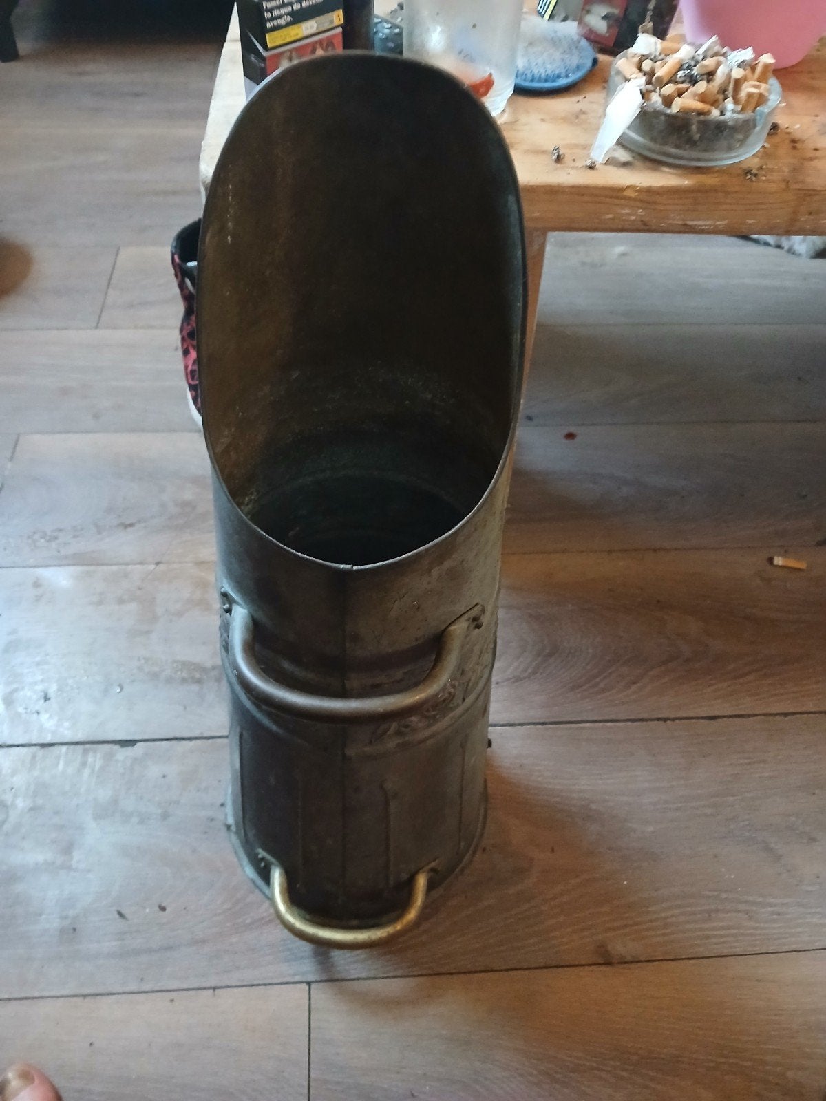 Antieke kolenschep / kolenkit, Ophalen of Verzenden