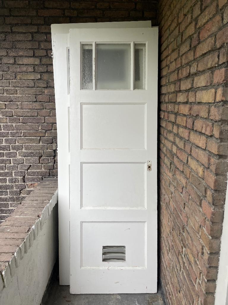 Deur (1x), Doe-het-zelf en Verbouw, Deuren en Horren, Ophalen, Gebruikt, Minder dan 80 cm, Binnendeur