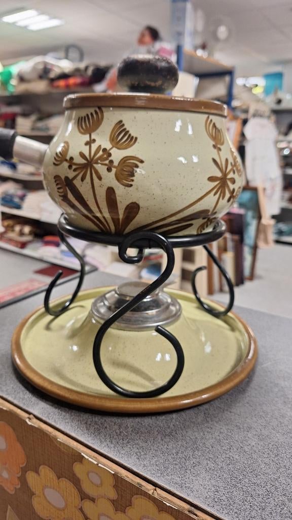 Vintage fonduepan, Ophalen of Verzenden