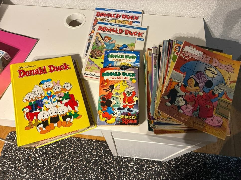 Donald Duck collectie: boeken, pockets, magazines 1992-1996, Boeken, Ophalen of Verzenden, Gelezen, Overige typen
