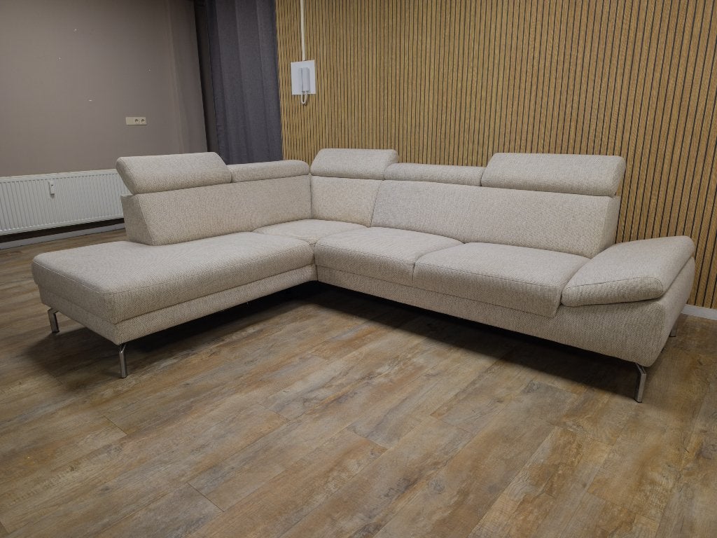 Z.G.A.N BEIGE MONTEL MODENA Hoekbank - TOPSTAAT !!!, Info@banxtel.nl, Hoekbank, Hoekbank, Ophalen of Verzenden