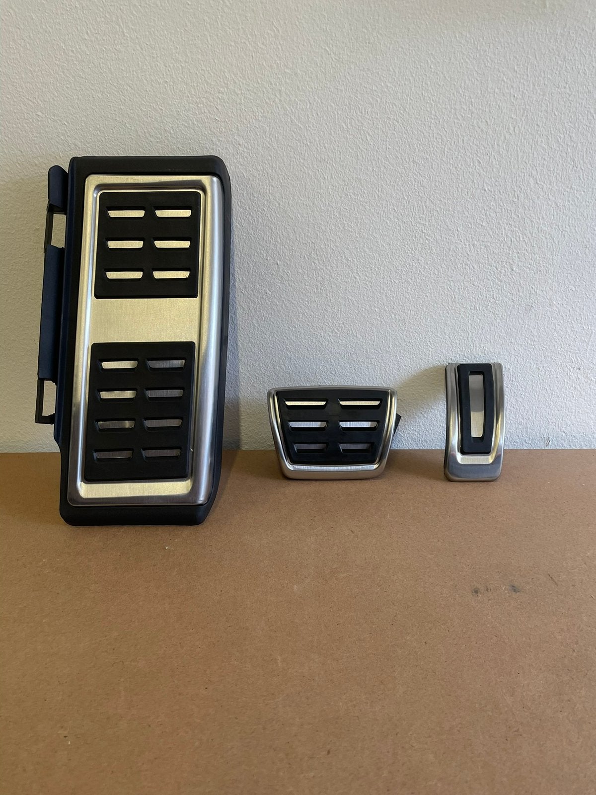 Automaat RVS pedalen set tekoop! A3 Golf 7 8 Audi Leon Polo, Ophalen of Verzenden