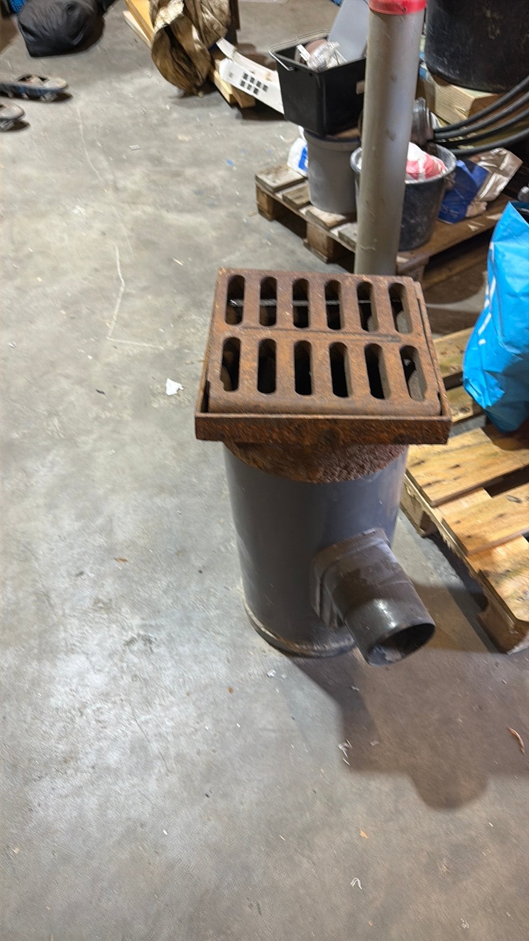 Put met deksel, Doe-het-zelf en Verbouw, Buizen en Afvoer, Ophalen, Afvoer, Pvc, Minder dan 2 meter