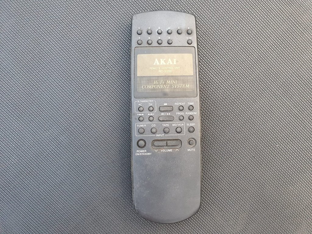 Afstandsbediening AKAI RC-S200, Ophalen of Verzenden, Gebruikt, Origineel, Mediaspeler
