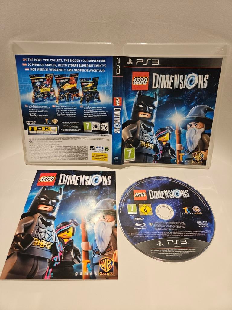 Lego Dimensions PS3, Spelcomputers en Games, Avontuur en Actie, 2 spelers, Ophalen of Verzenden, Zo goed als nieuw