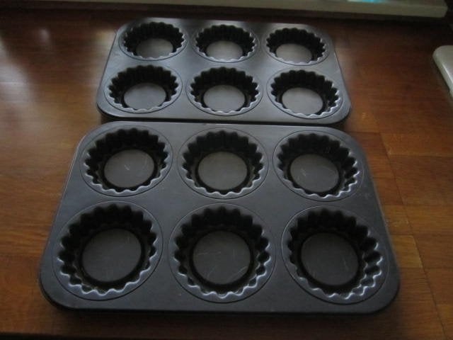 3 bakvormen., Overige typen, Ophalen of Verzenden, Zo goed als nieuw, Metaal