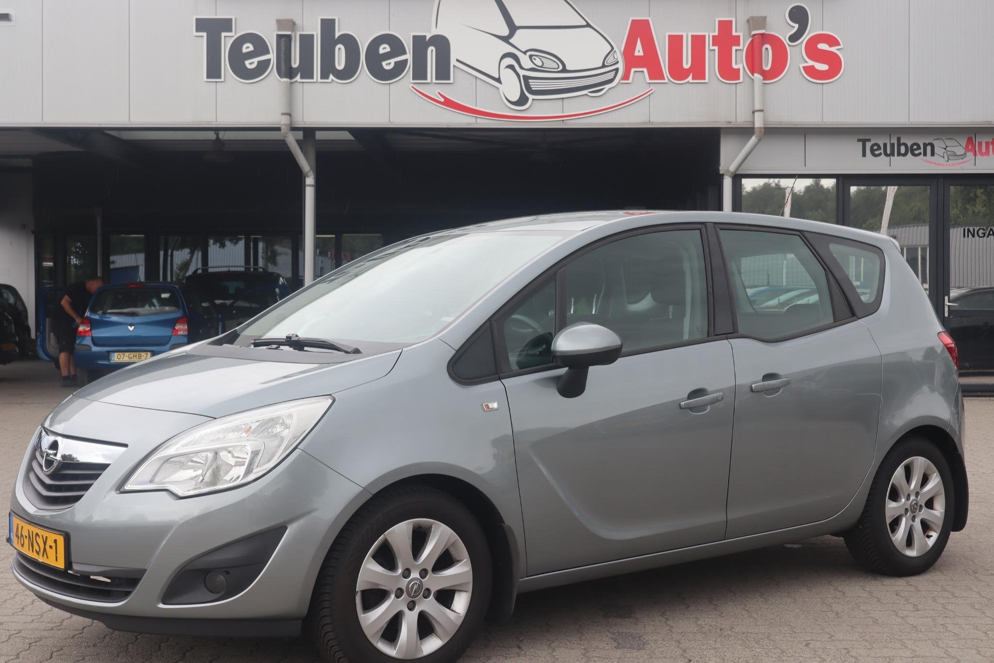 Opel Meriva 1.4 Turbo Edition | trekhaak | elektrische ramen, Auto's, Voorwielaandrijving, Stof, Gebruikt, 680 kg