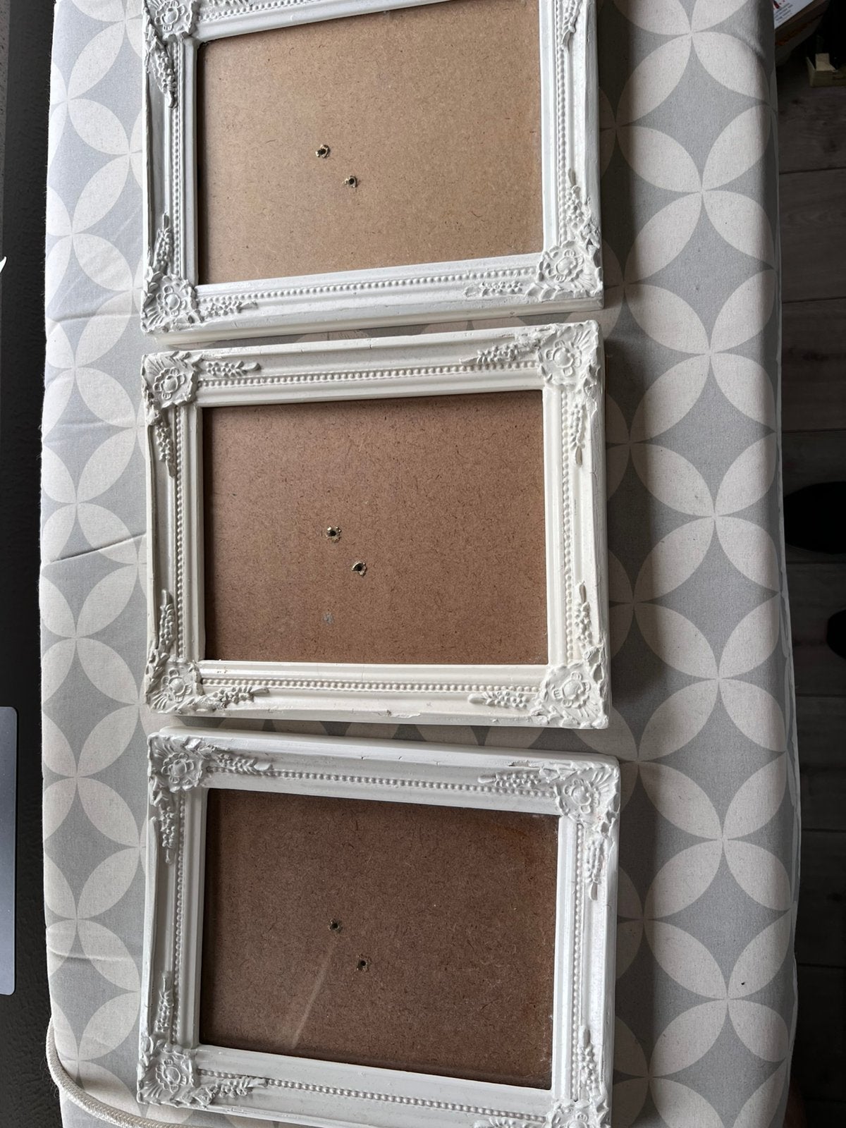 3 fotolijstjes 19x24 met gave rand, Ophalen of Verzenden, Zo goed als nieuw