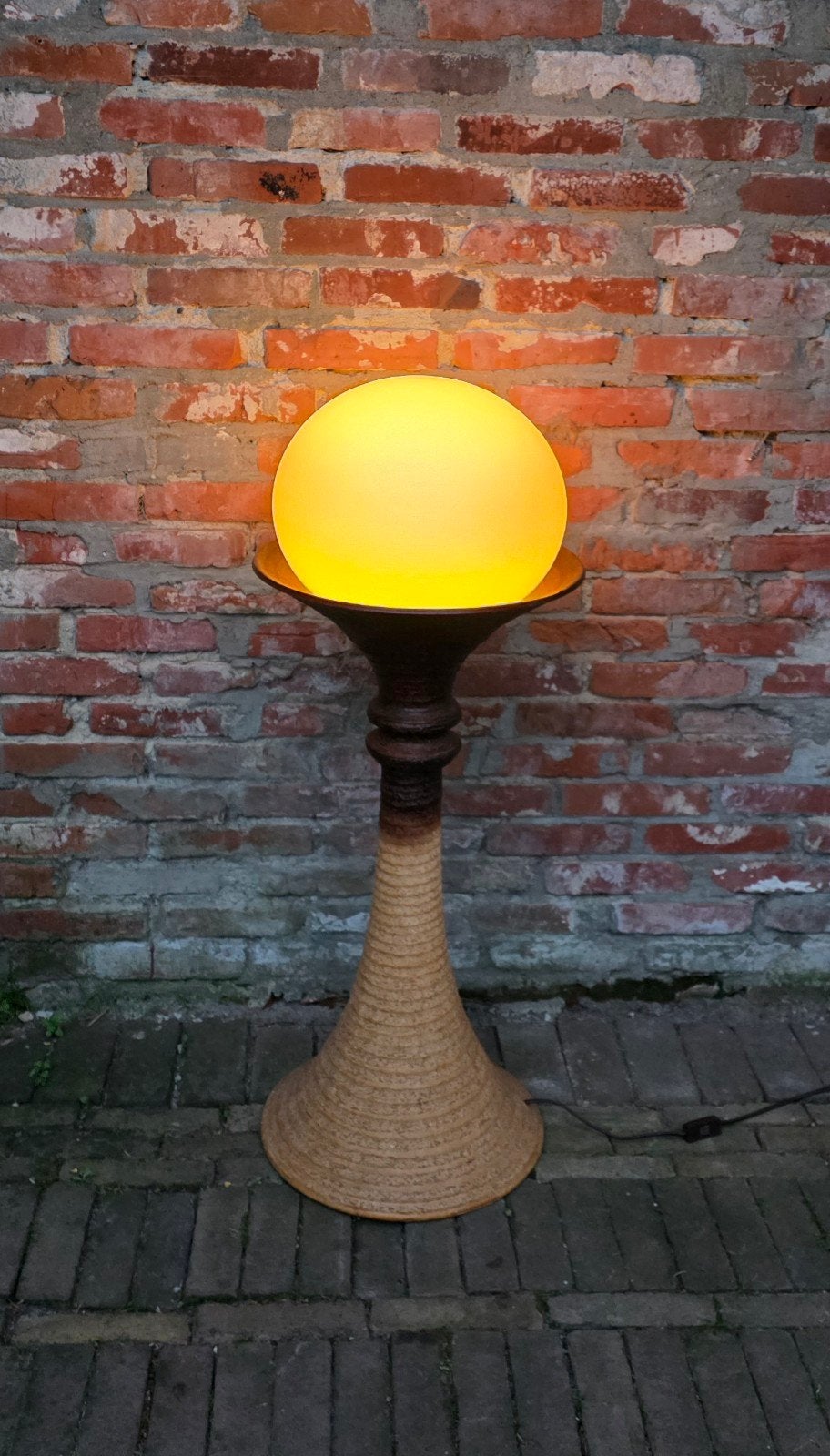 Vintage, design vloerlamp. Doria Leuchten. Jaren 70, Huis en Inrichting, Ophalen, Doria Leuchten