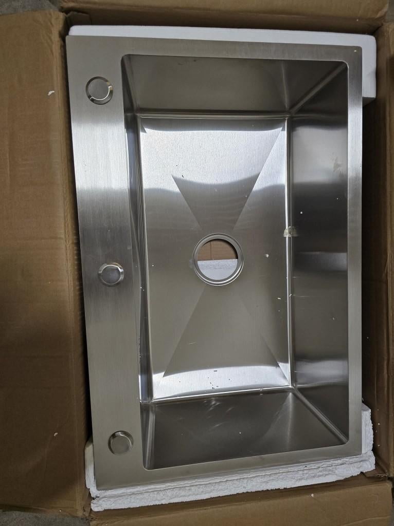 Inbouw spoelbak nieuw, Huis en Inrichting, Keuken | Keukenelementen, Nieuw, A, Minder dan 100 cm, 25 tot 50 cm