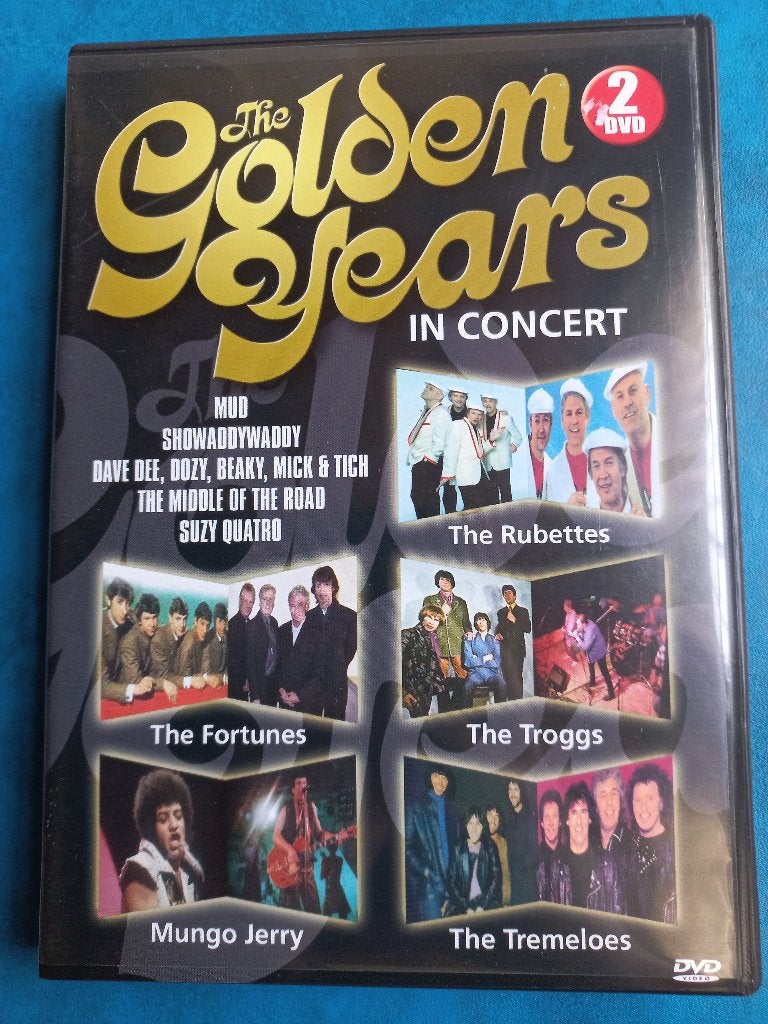 The Golden Years - in concert (2 disc), Engels, Alle leeftijden, Ophalen of Verzenden, Zo goed als nieuw
