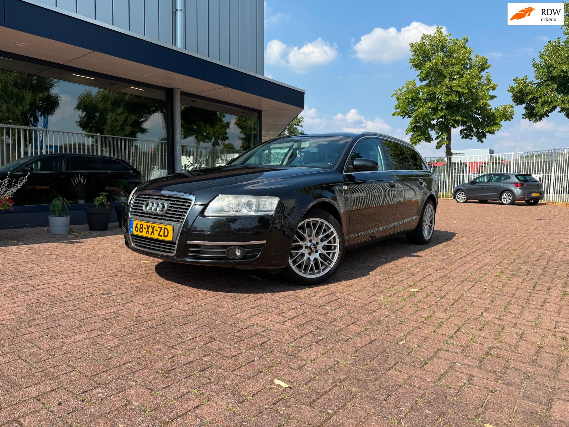 Audi A6 Avant 2.0 TFSI | Multitronic | Pano | Leder|Trekhaak, Auto's, Gebruikt, 1984 cc, Zwart, Leder