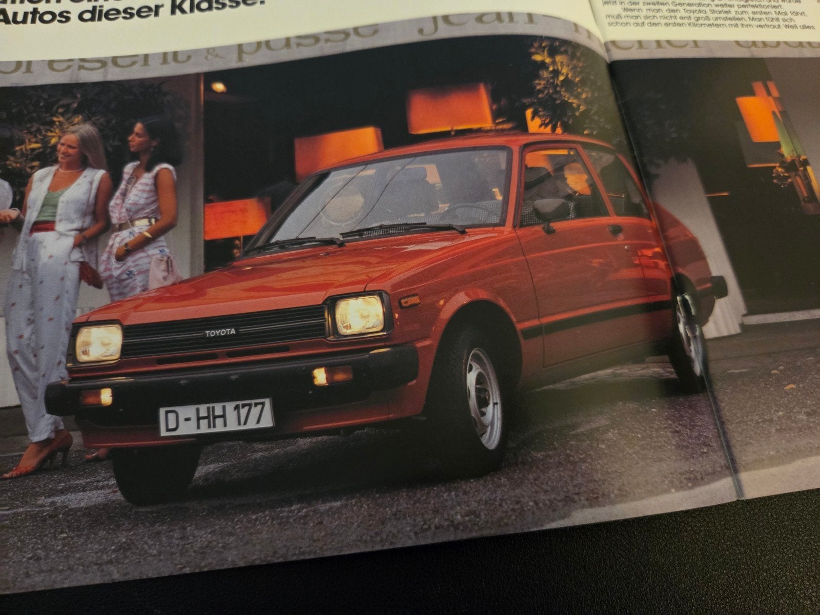 Brochure Toyota Starlet 1981, Ophalen of Verzenden, Zo goed als nieuw, Toyota