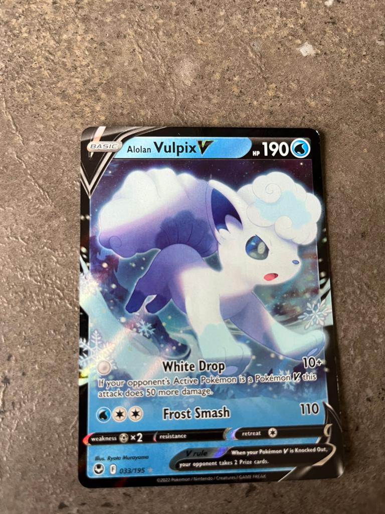 Vulpix 033/195, Ophalen of Verzenden, Zo goed als nieuw