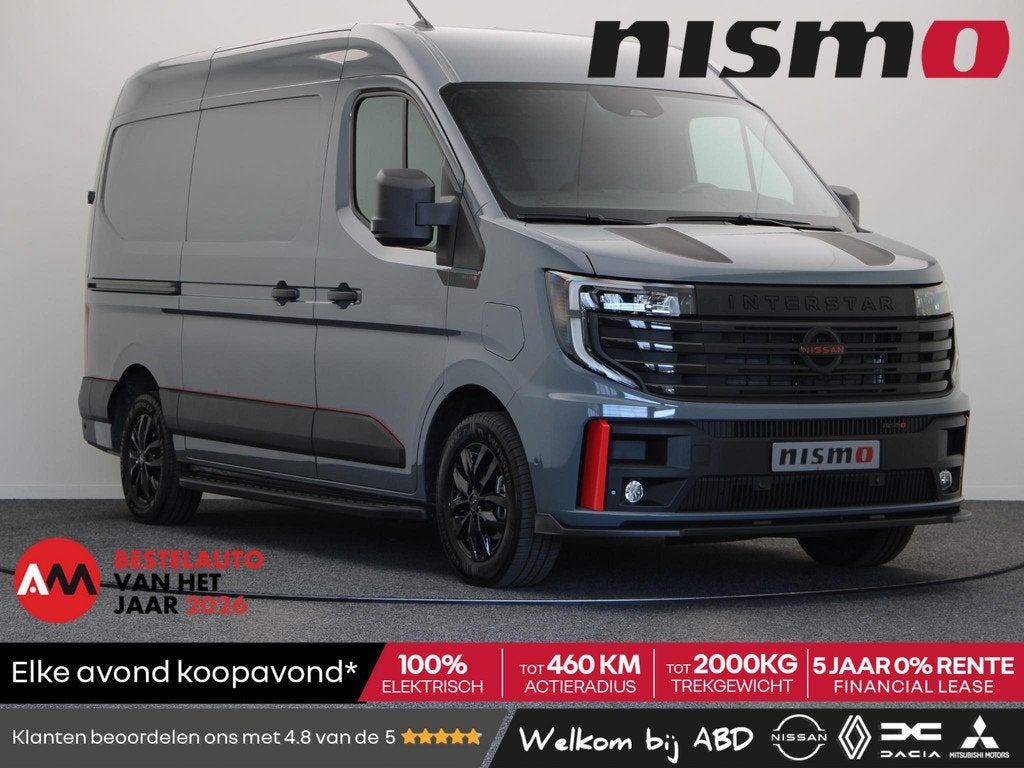 Nissan Interstar-e Nismo + | Alleen Bij ABD! | 0% Rente | 5, Stof, 143 pk, Nieuw, Automatische klimaatregeling