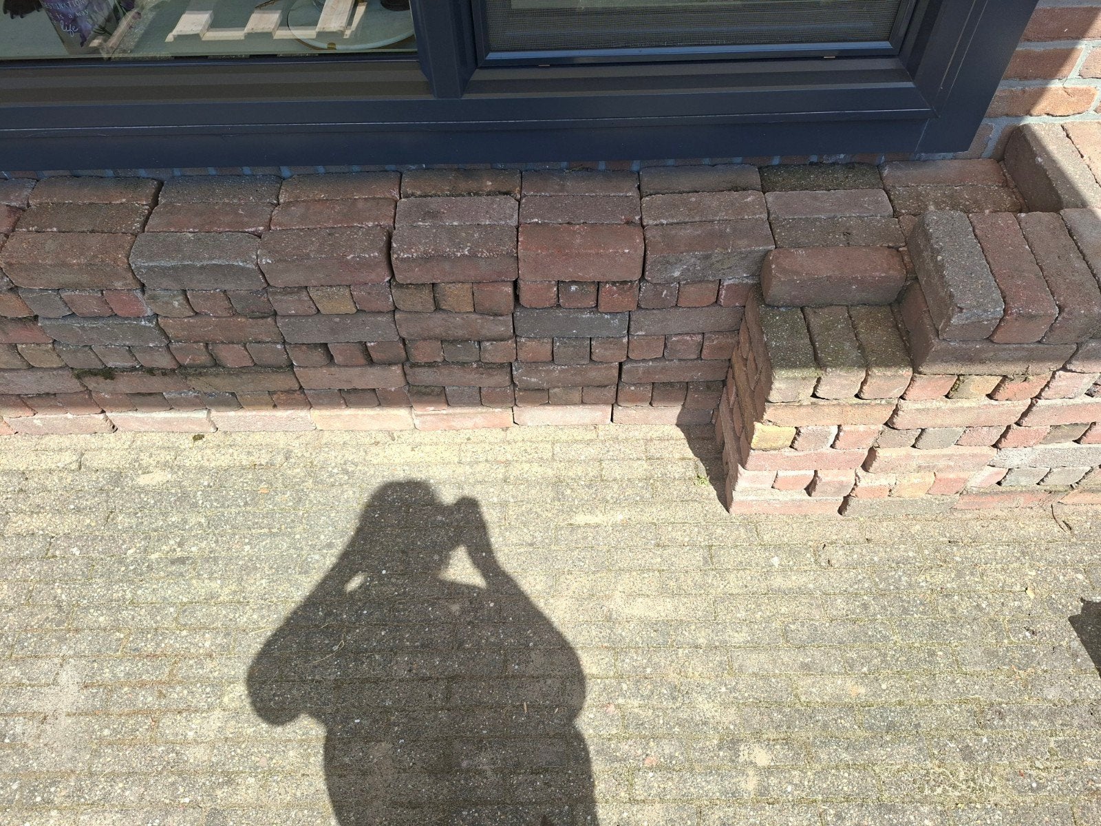 Gratis af te halen diverse tuintegels (klinkers) Hattem, Ophalen, Gebruikt