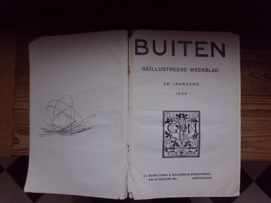 Buiten Geïllustreerd Weekblad - 28e Jaargang 1934, Ophalen of Verzenden, 1920 tot 1940, Nederland, Tijdschrift