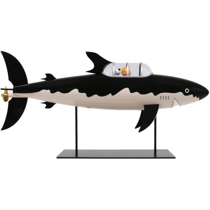 Kuifje Bobby Haai in Duikboot 77 cm Nieuw, Niet ingevuld, Nieuw, Niet ingevuld, Niet ingevuld