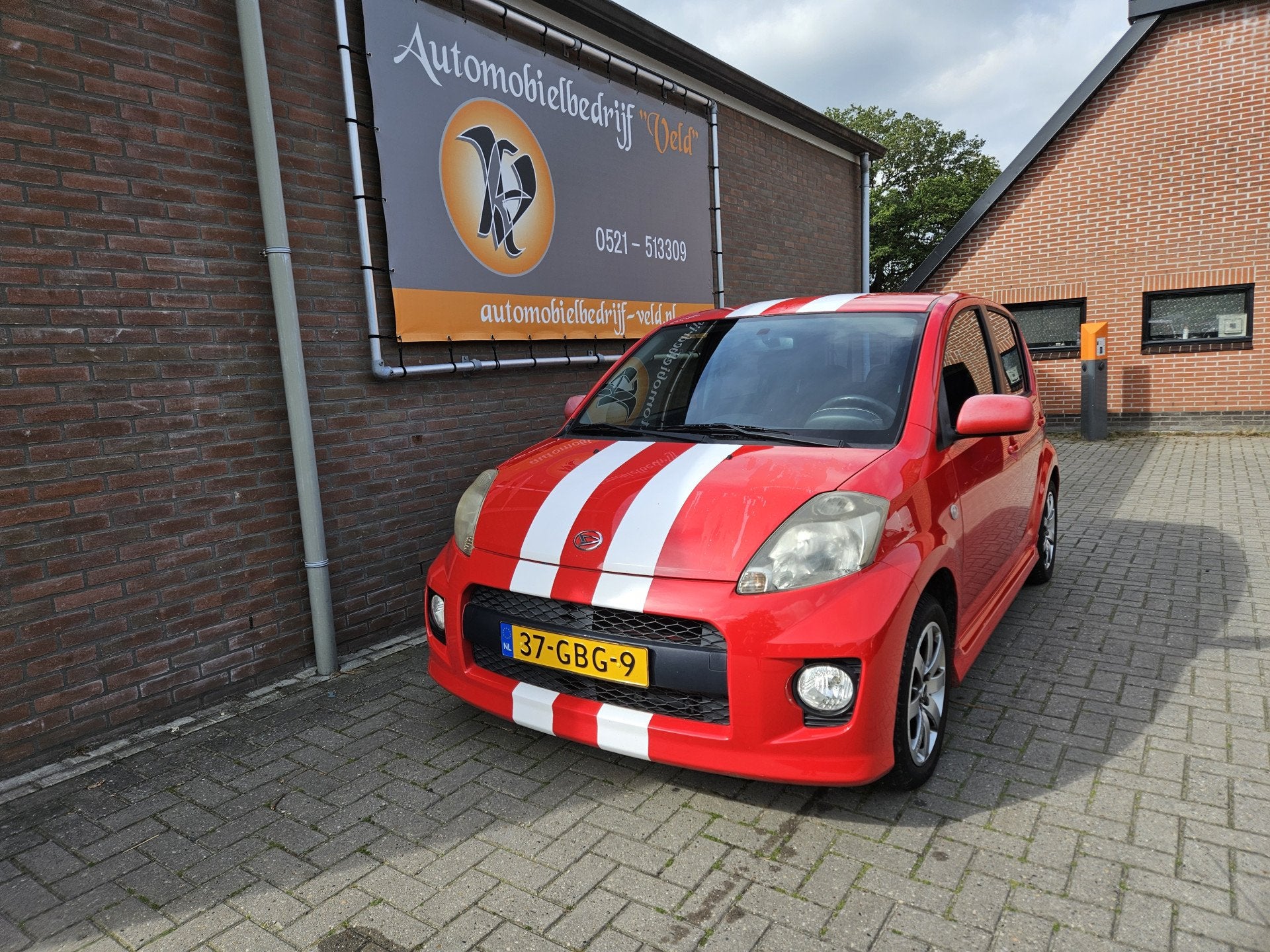 Daihatsu Sirion 2 1.3-16V Sport (bj 2008), Auto's, Voorwielaandrijving, Stof, Gebruikt, 4 cilinders