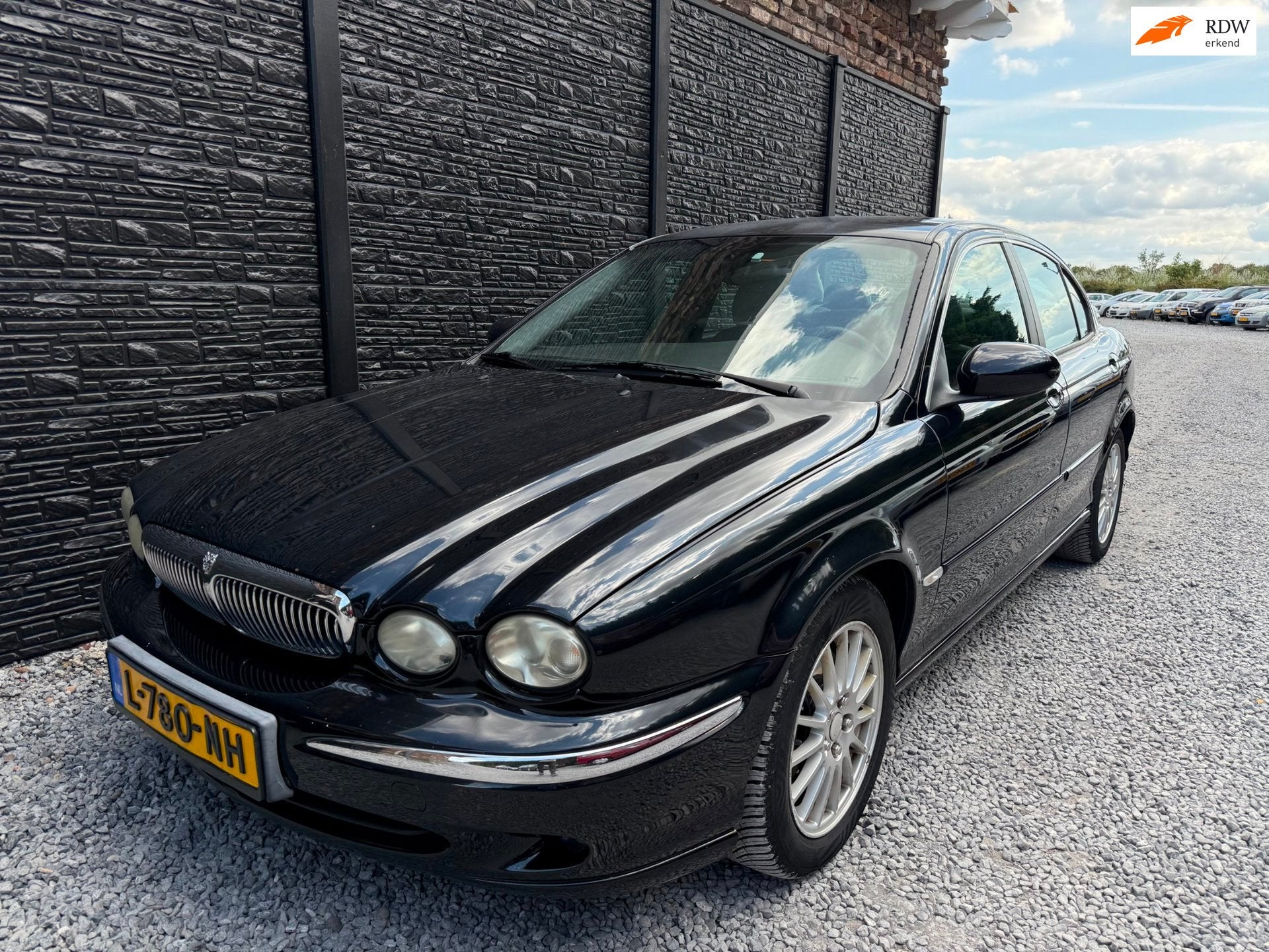 Jaguar X-type 2.2 D Executive, Nieuwe APK, Ledere Bekleding,, Auto's, Jaguar, Voorwielaandrijving, Gebruikt, Zwart, 4 cilinders