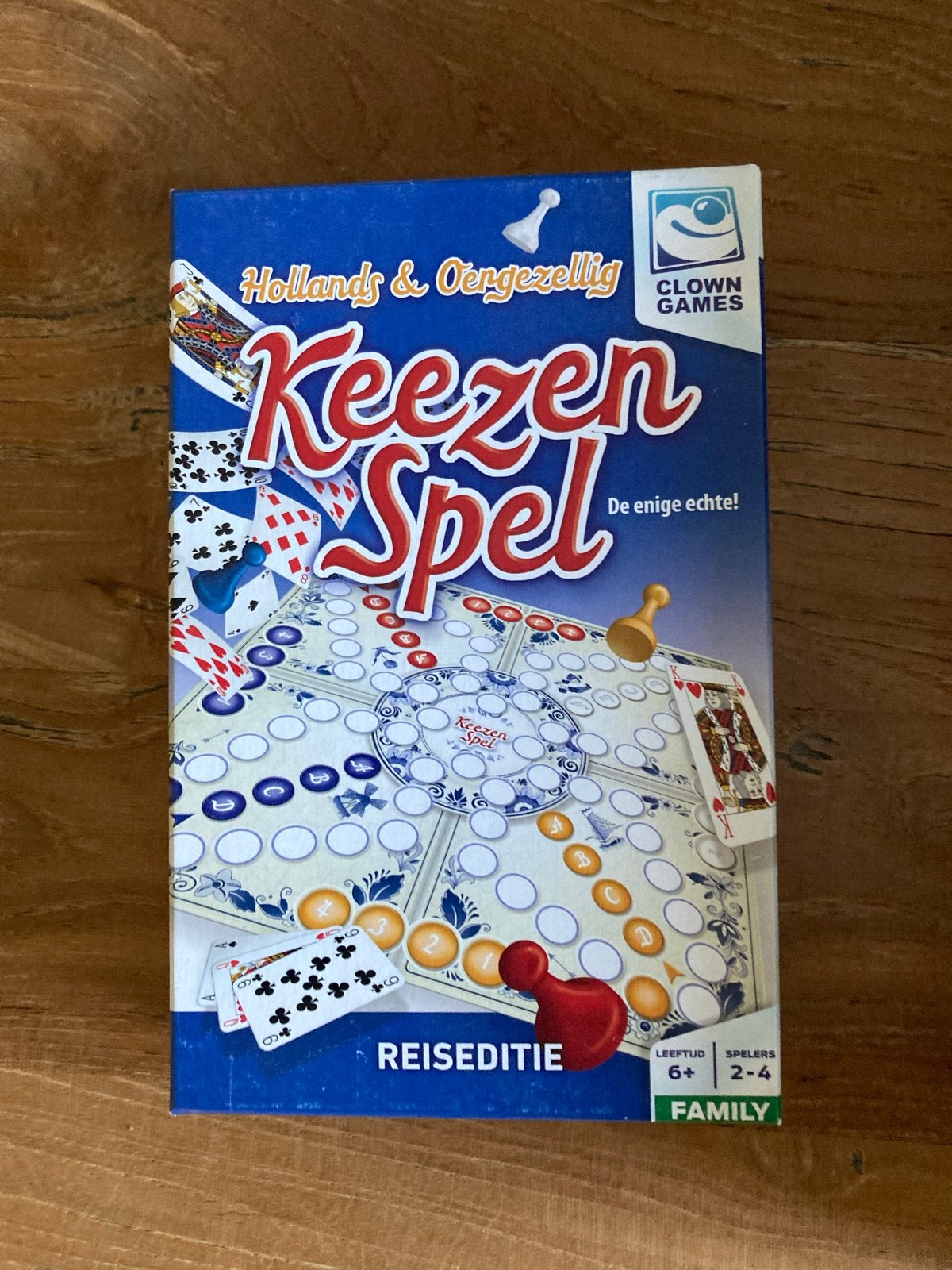 Keezen Spel Reisversie - Hollands & Oergezellig, Drie of vier spelers, Ophalen of Verzenden, Gebruikt, Reisspel
