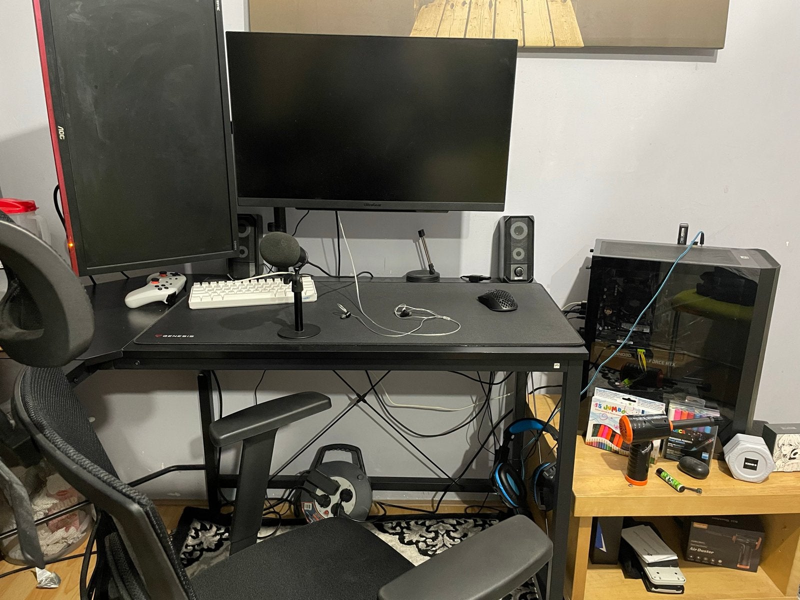 Gaming monitor LG Ultragear 27GR75Q-B.AEU, Computers en Software, Monitoren, In hoogte verstelbaar, Ophalen of Verzenden, Zo goed als nieuw