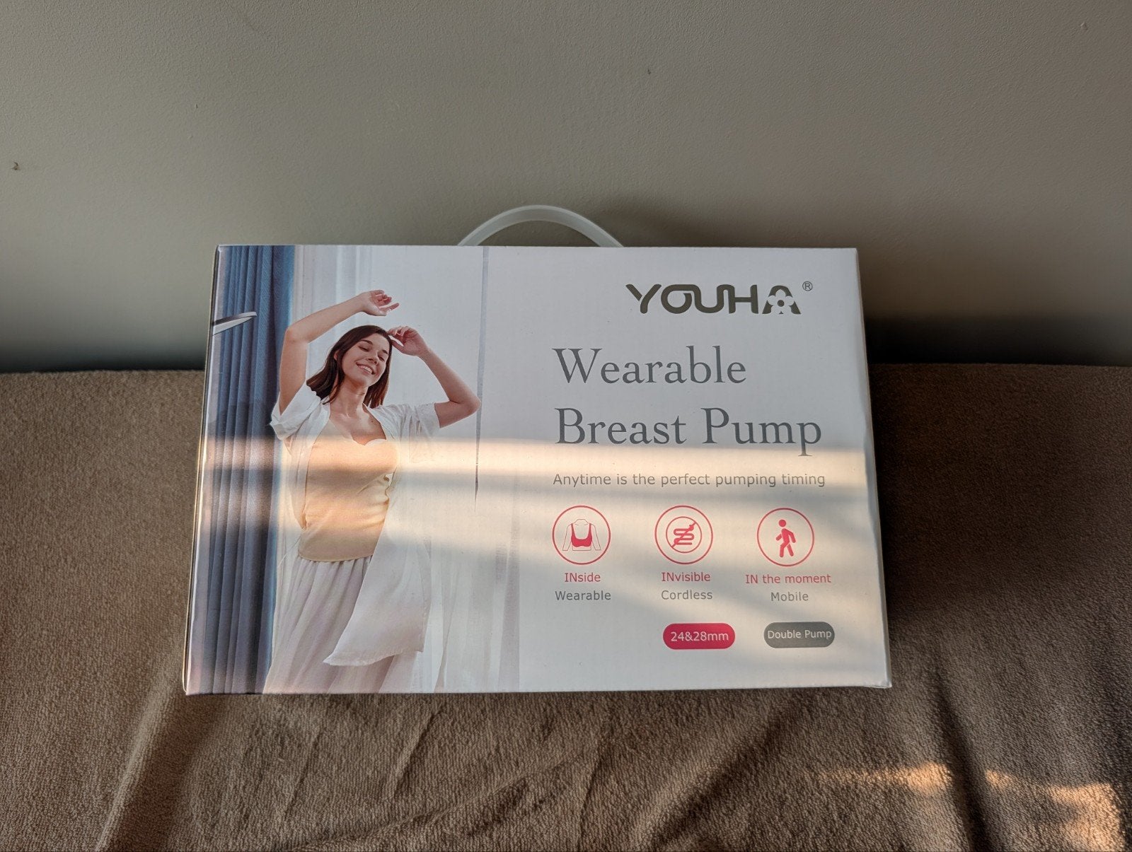 Youha Wearable Borstkolf - Draadloos en Onzichtbaar, Ophalen of Verzenden, Nieuw