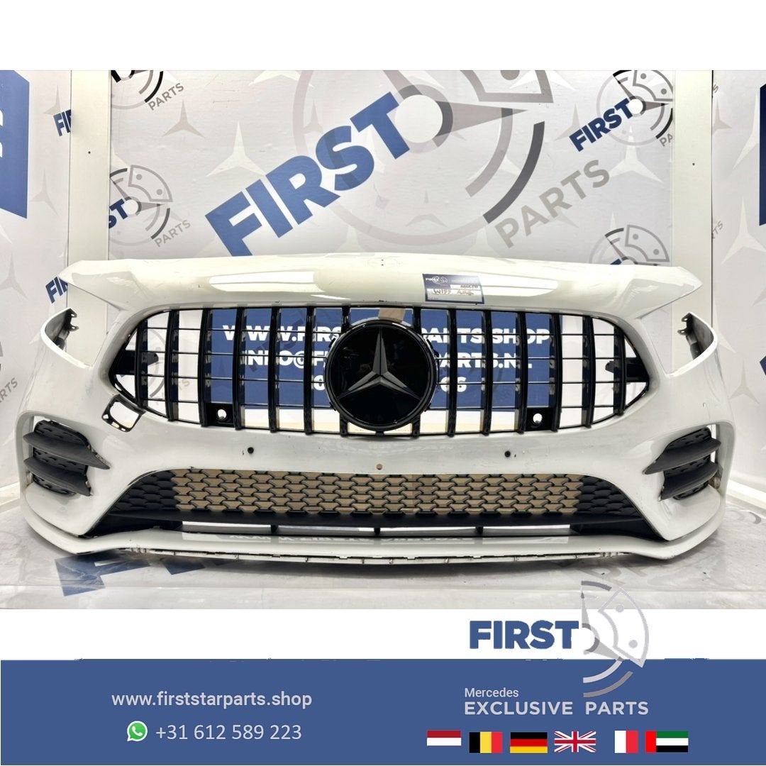 W177 AMG LINE BUMPER A KLASSE A1778802601 ORIGINEEL COMPLEET, Gebruikt, -, Voor, Ophalen of Verzenden