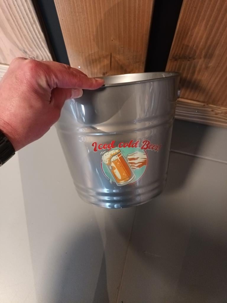 Ijsemmer voor bier NIEUW, Verzamelen, Biermerken, Ophalen of Verzenden, Nieuw, Overige merken