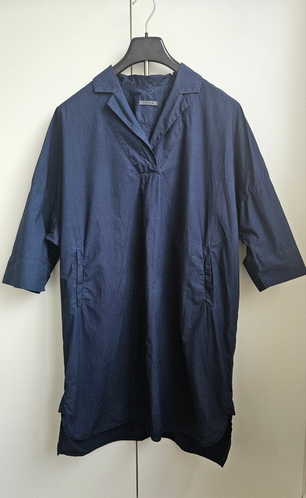OSKA donkerblauwe tuniek/jurk maat XL XXL, Blauw, Maat 46/48 (XL) of groter, OSKA, Ophalen of Verzenden