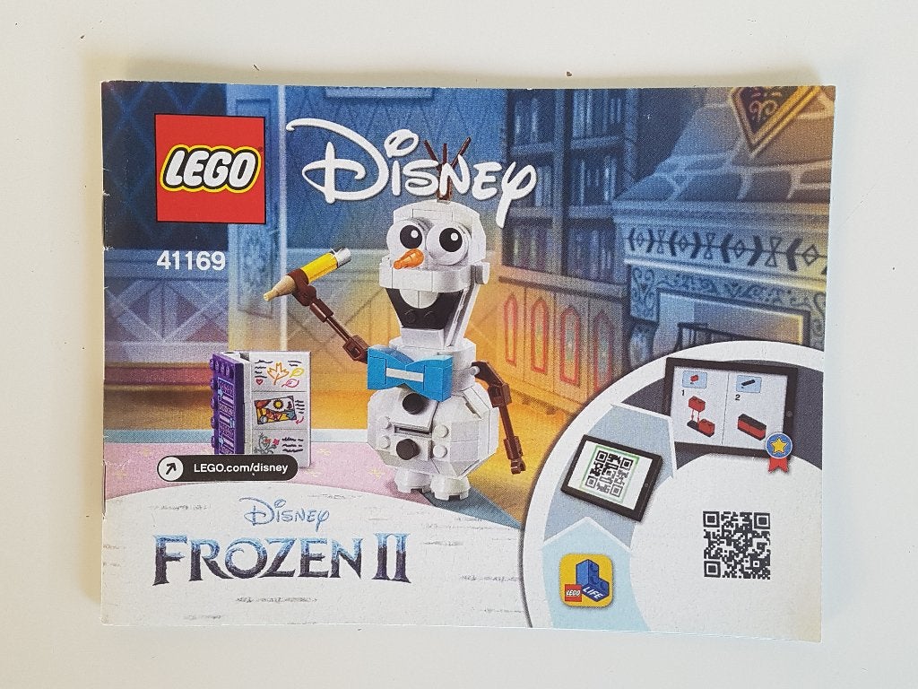 Lego Disney Princess 41169 Frozen 2 : Olaf, Lego, Ophalen of Verzenden, Zo goed als nieuw, Complete set