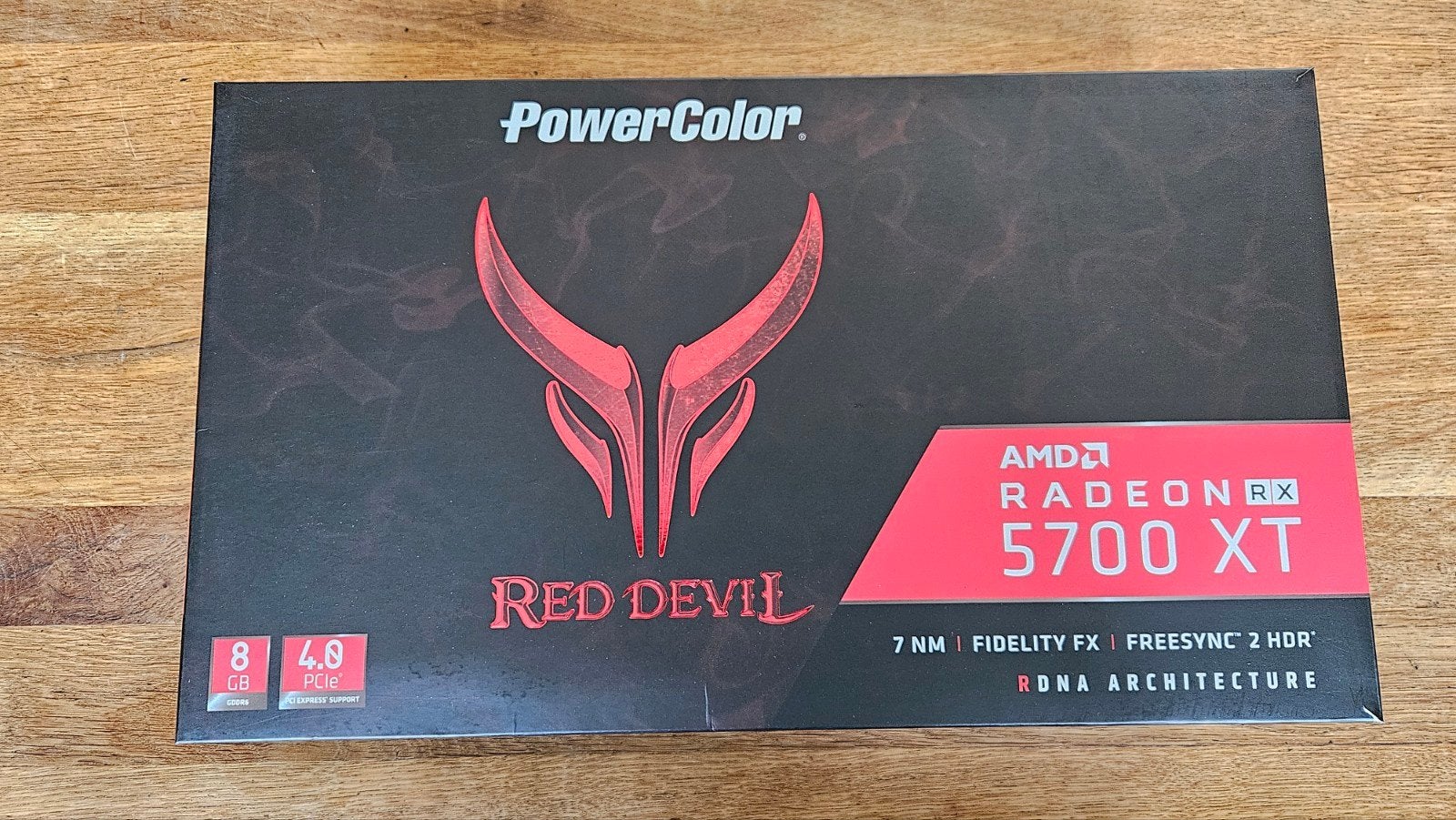 Powercolor RED DEVIL RX 5700 XT 8GB, Computers en Software, GDDR6, PCI-Express 4, Ophalen of Verzenden, Zo goed als nieuw
