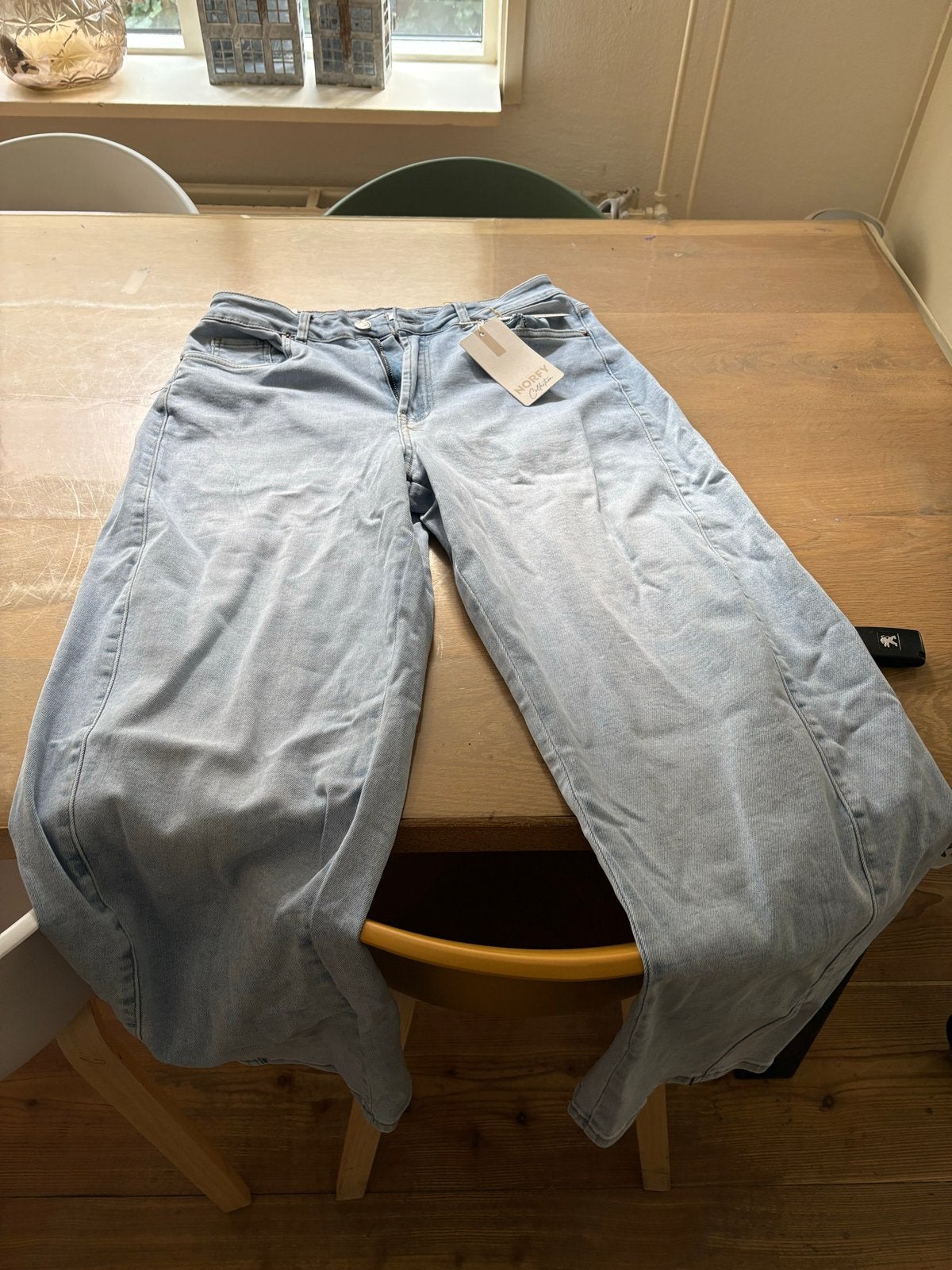 Norfy Collection New Baggy Balloon Jeans - Nieuw, Kleding | Dames, Ophalen of Verzenden, Nieuw, Blauw, Overige jeansmaten