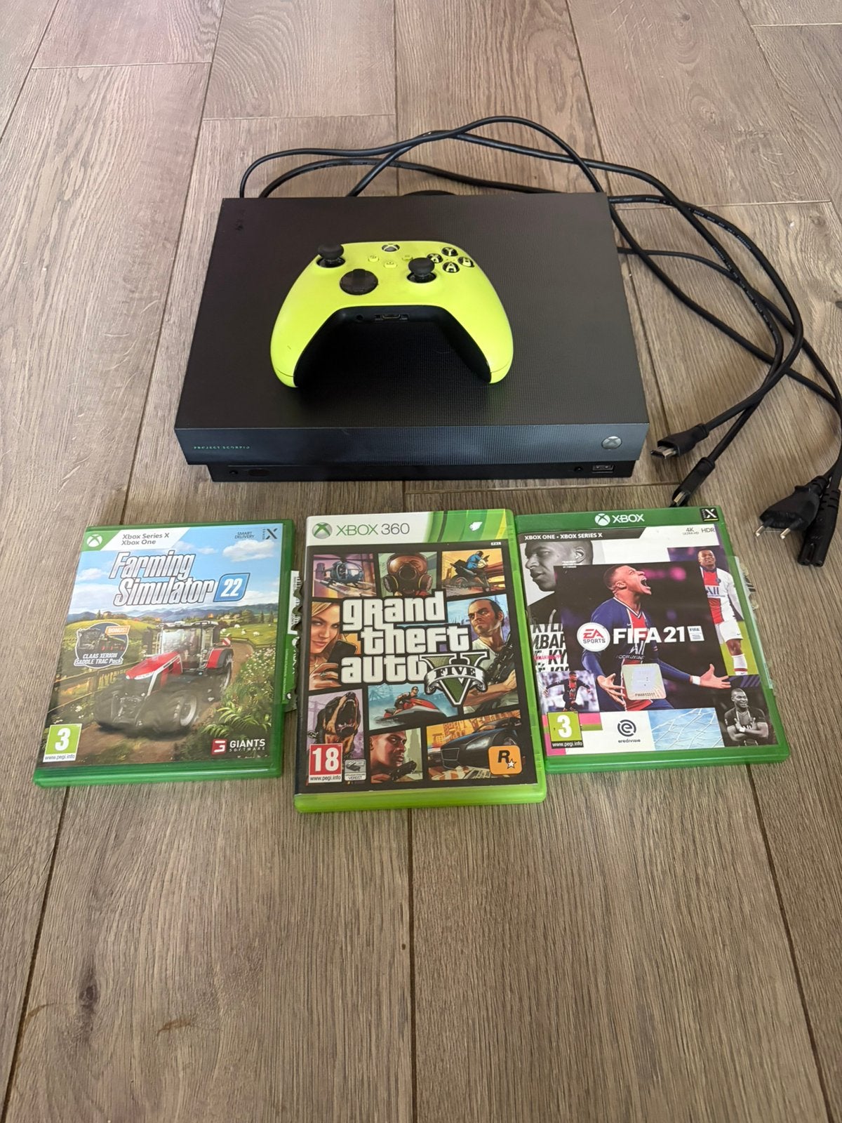 Xbox Series one X 1TB + Controller + 3 Games | Compleet, Ophalen of Verzenden, Zo goed als nieuw