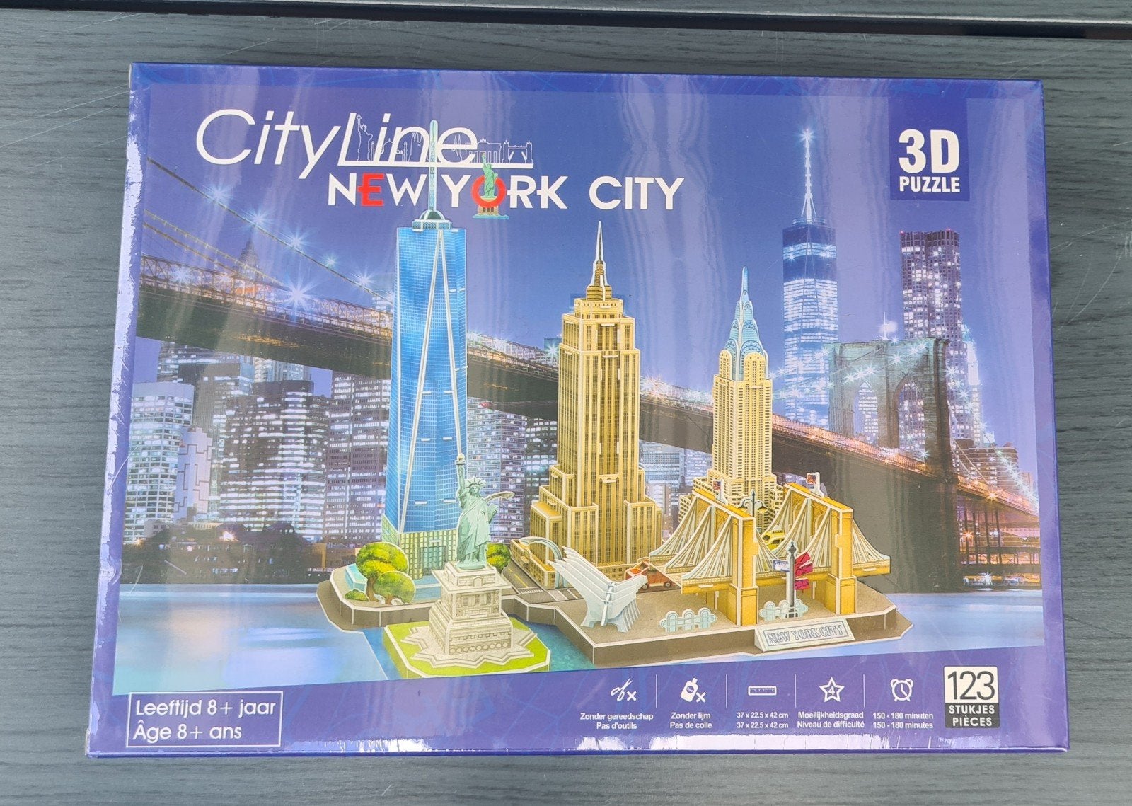 3D puzzel New York NIEUW, Ophalen, Minder dan 500 stukjes, Nieuw, Rubik's of 3D-puzzel